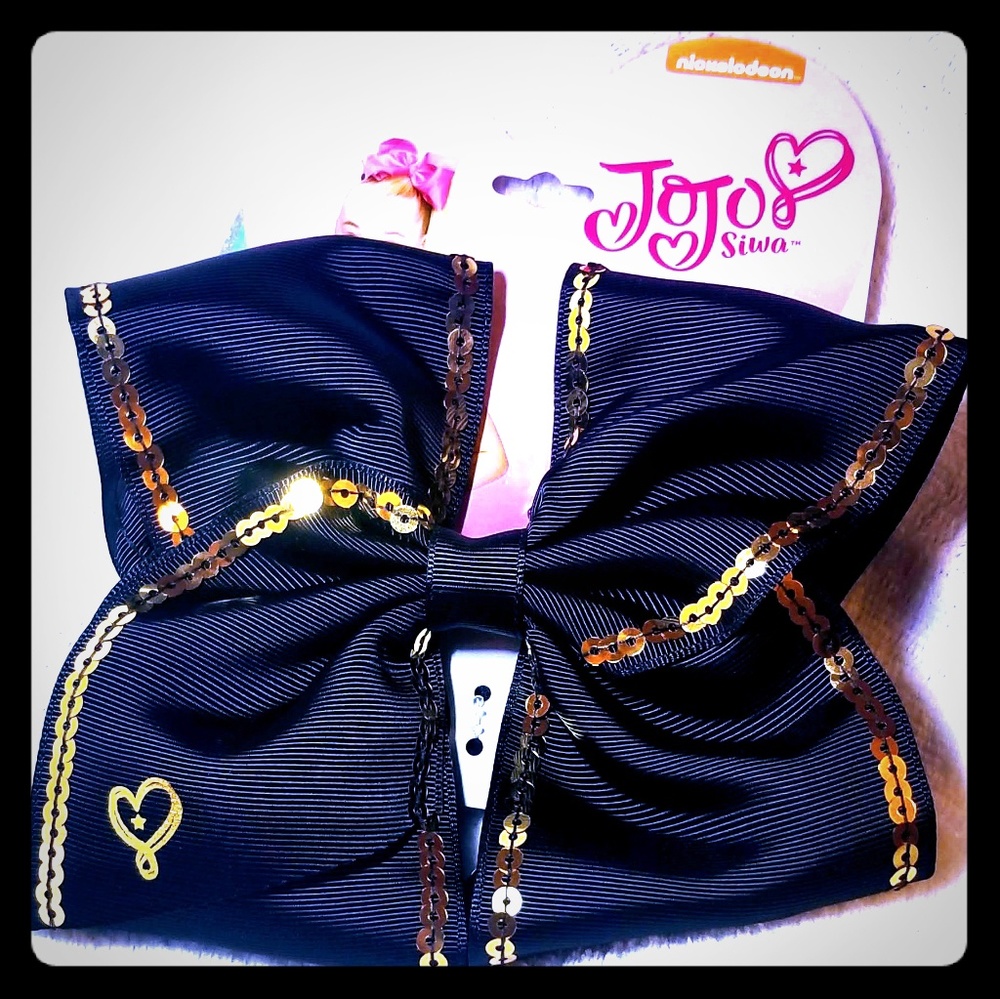 🎀LARGE JoJo Siwa Signature Hair Bow w/ Elastic🎀